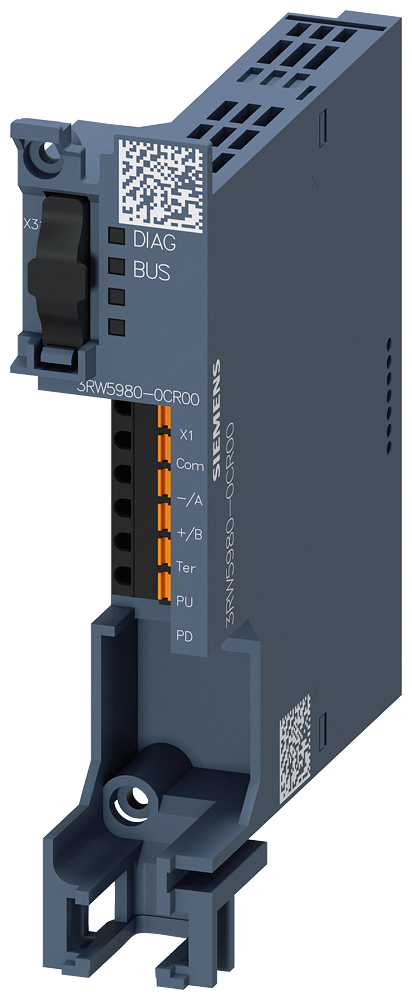 [Imagem MODULO COMUNICAÇÃO MODBUS-RTU P/ 3RW5 3RW59800CR00 SIEMENS]