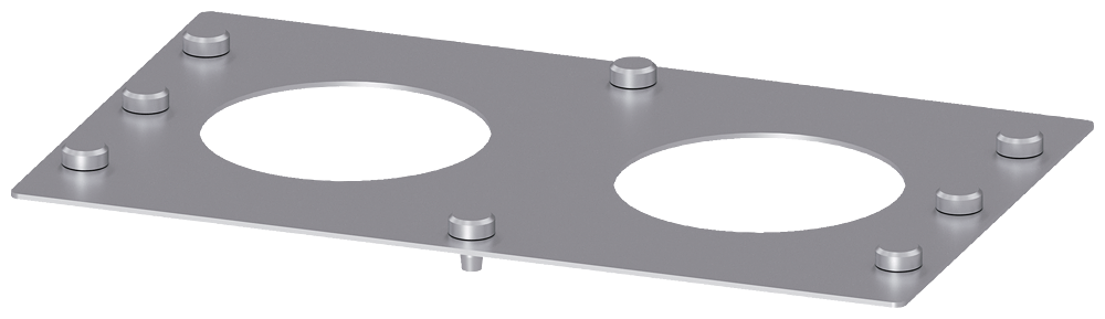 ELEMENTO DE MÓDULO IP54 VERSÃO: BUCHAS 2X75MM (VERSÃO ANTIGA) 8LK23000AA23 SIEMENS