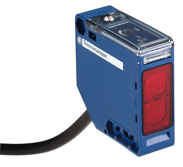 [Imagem SENSOR FOTOELÉTRICO RECEPTOR 12-24VCC CABO 2M  XUK2APBNL2R TELEMECANIQUE]