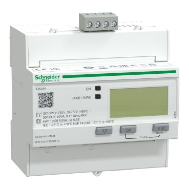 [Imagem MEDIDOR DE ENERGIA IEM3250 CT MODBUS A9MEM3250 SCHNEIDER]