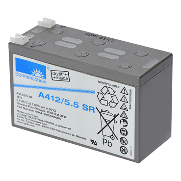 [Imagem do produto EASERGY BAT5.5AH 12V 5.5AH BATERIA VRLA INDUSTRIAL DE 12 ANOS DE VIDA EMS58589 SCHNEIDER]