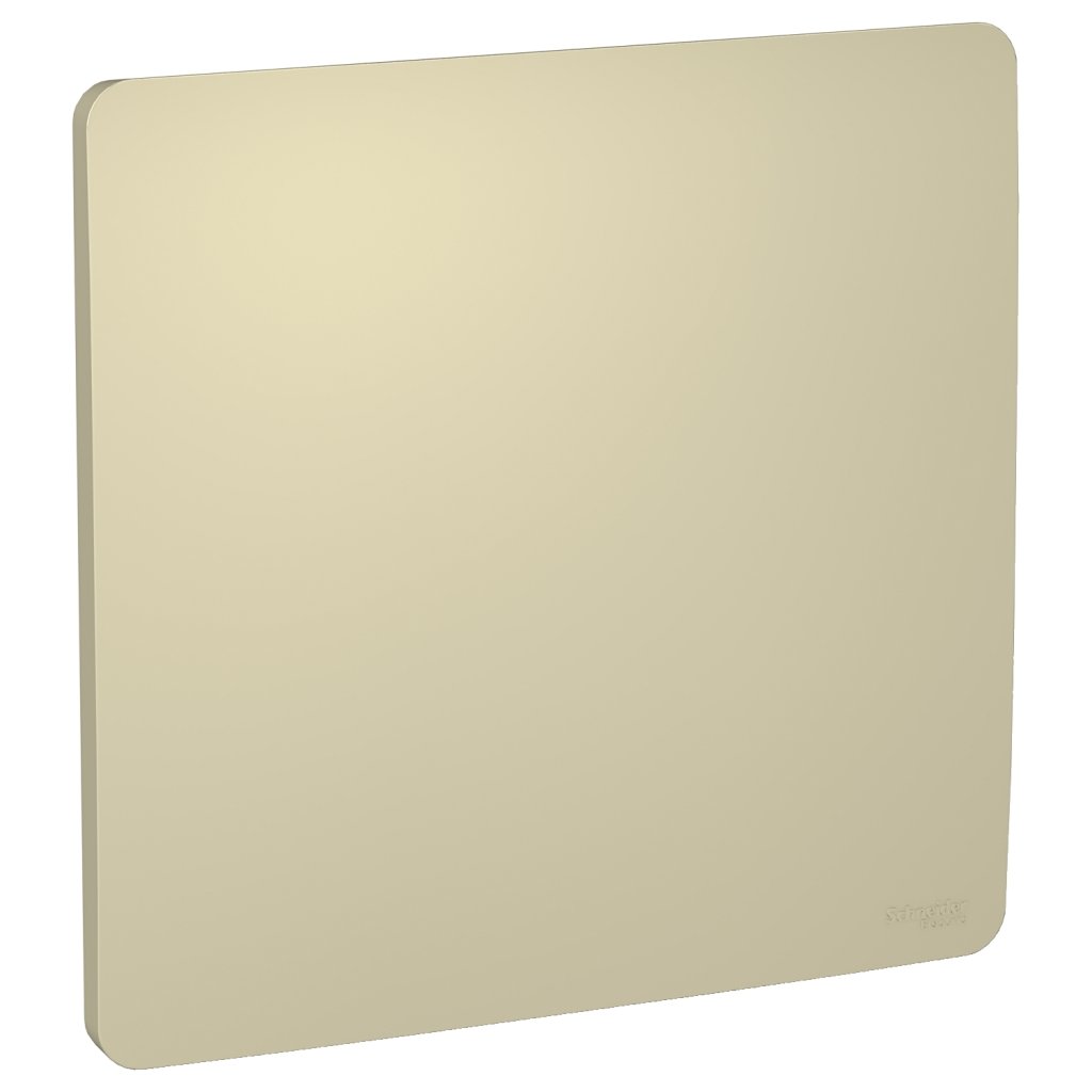 [Imagem PLACA 4X4 CEGA HORIZON GOLD (DOURADA) S730200234 SCHNEIDER]