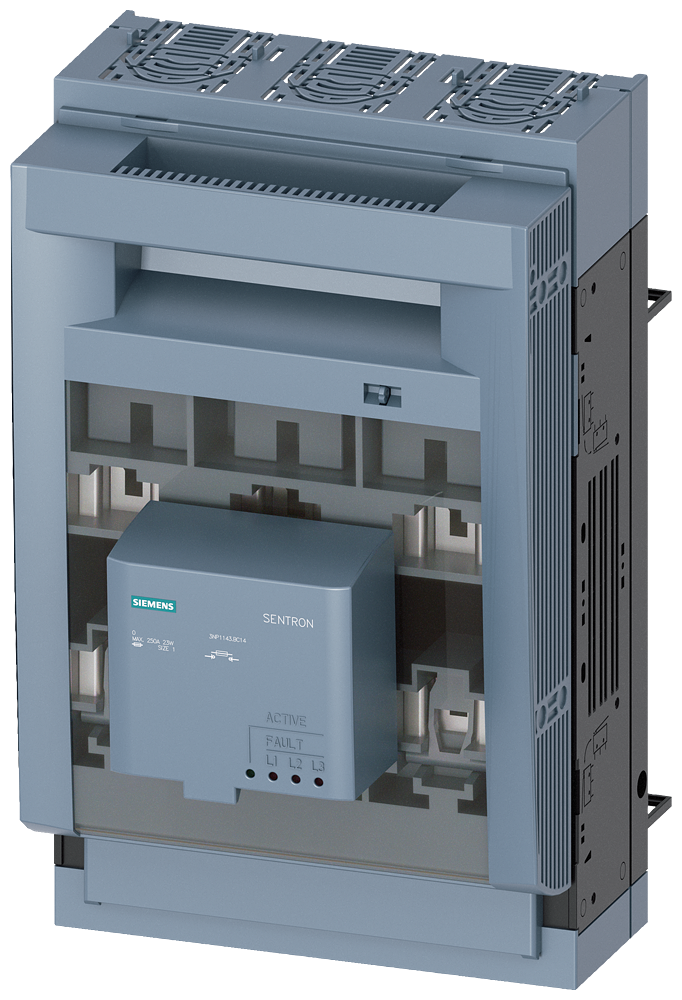 SECCIONADORA-FUSÍVEL SOB CARGA 3NP1 DE 3 POLOS NH1 250 A 3NP11431BC14 SIEMENS