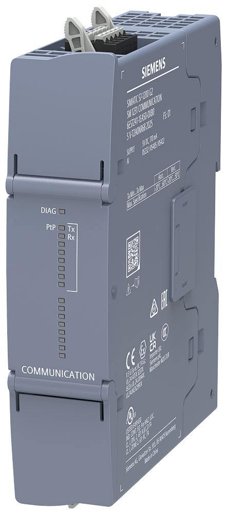 [Imagem do produto SIMATIC S7-1200 G2 CM 1241 RS 232 / 422 / 485 6ES72411EA500XB0 SIEMENS]