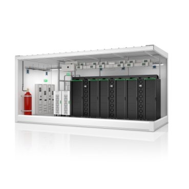 [Imagem do produto EASY ALL IN ONE MODULE 38KW 6 RACK 2XELECTRICAL FEED 2XUPS INROW DX 400V PFMIEW038D1R006BD SCHNEIDER]