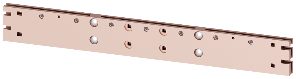 BARRAMENTO 3NJ4 2X100X10 MM L: 850 MM 8LK40035AA24 SIEMENS
