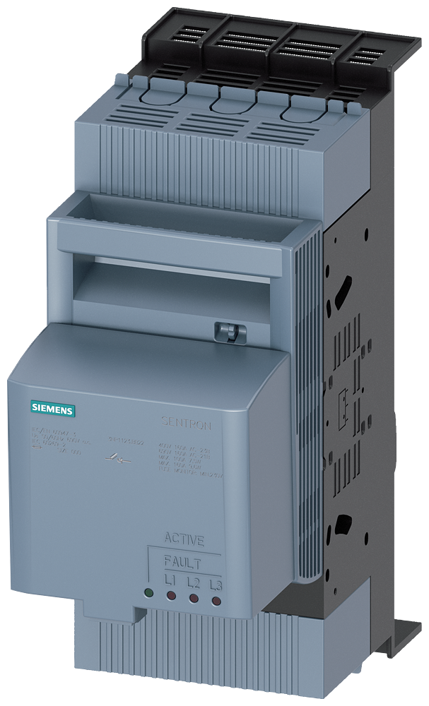 SECCIONADORA-FUSÍVEL SOB CARGA 3NP1 DE 3 POLOS NH000 160 A 3NP11231BB22 SIEMENS