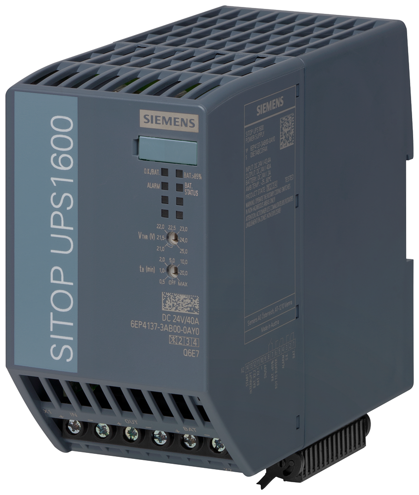 [Imagem SITOP UPS1600 24V/40 A 6EP41373AB000AY0 SIEMENS]