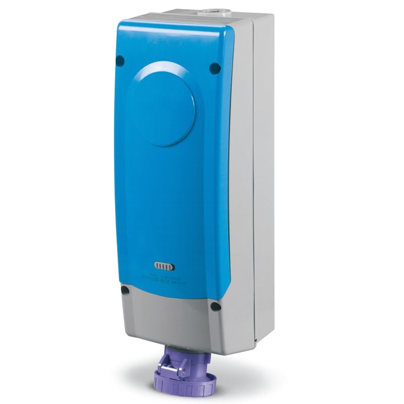 [Imagem do produto TOMADA 2 2P 16A IP67 TOMADA COM TRANSFORMADOR 565.2516/S SCAME]