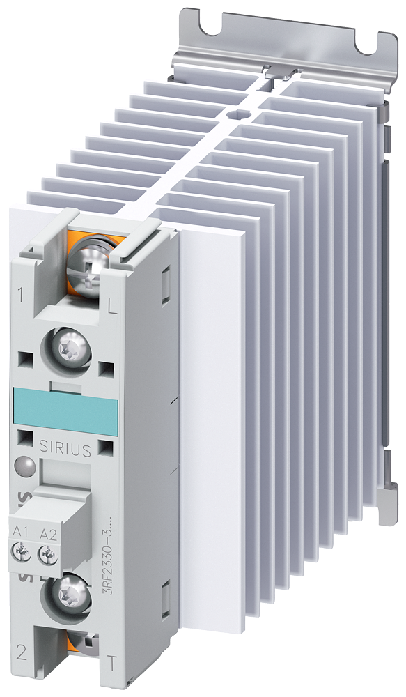 CONTATOR A SEMICONDUTOR 3RF2 MONOFÁSICO CA51 30A 40°C 48-460V/110-230VCA 3RF23303AA24 SIEMENS