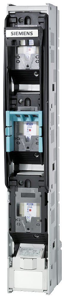 SECCIONADORA-FUSÍVEL EM LINHA DE 3 POLOS COMUTÁVEL TAM. 1 I=250A U=690V 3NJ41233BF11 SIEMENS