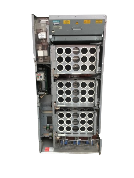 [Imagem INVERSOR DE FREQUÊNCIA TRIFÁSICO 500KW 570A 890/930VCC 50/60HZ SIMOVERT MASTERDRIVES 6SE70357WK60 SIEMENS]