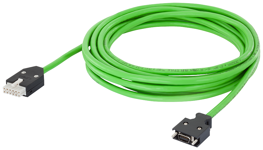 [Imagem CABO DE SINAL 10M COM CONECTORES ENCI 1FL6 6FX30022CT201BA0 SIEMENS]