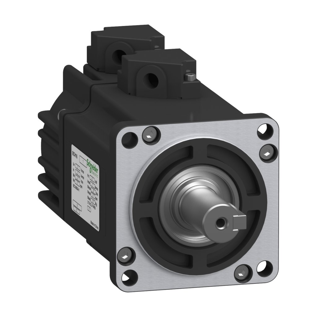 [Imagem MOTOR BCH16 23 BITS FLANGE 60MM EIXO 14MM 0.2KW ALTA INÉRCIA 3000RPM 220VAC BCH16HD02332A5C2 SCHNEIDER]