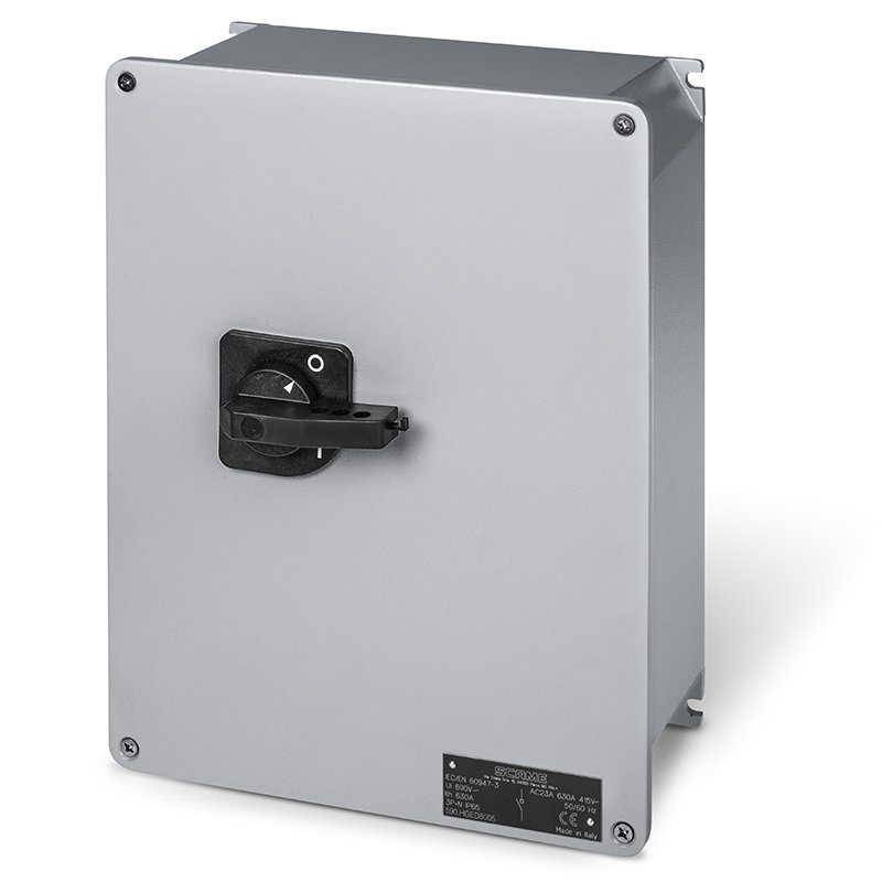 [Imagem do produto CHAVE SECCIONADORA 20A 3P+SN IP66 590.HEM2005.WSN SCAME]