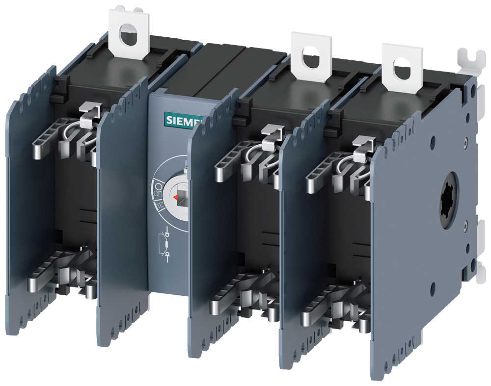 SECCIONADOR DE CORTE EM CARGA COM FUSÍVEL 3KF SITOR 160A TAM. 2 DE 3 POLOS 3KF23160MF51 SIEMENS