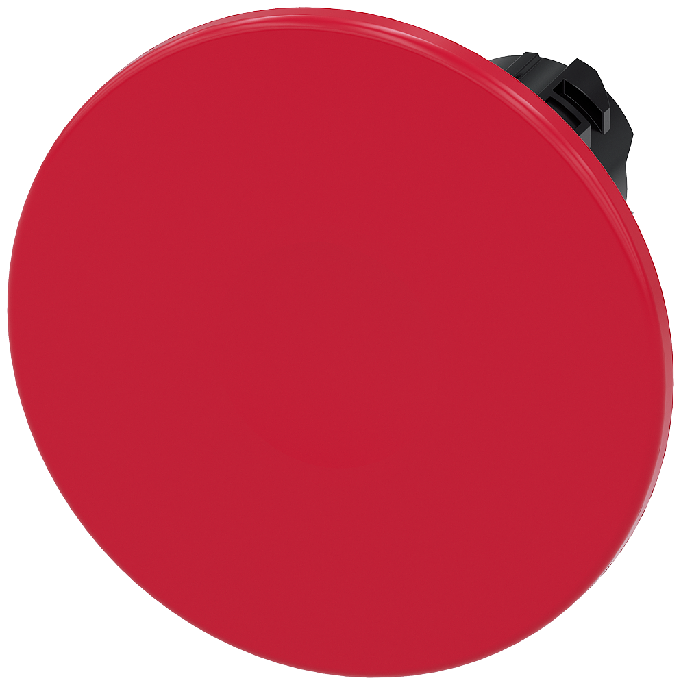 BOTÃO TIPO COGUMELO 22 MM REDONDO PLÁSTICO VERMELHO 60 MM DE ENCAIXE D 3SU10001CA200AA0-ZX90 SIEMENS