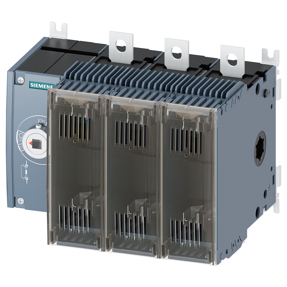 SECCIONADOR DE CORTE EM CARGA COM FUSÍVEL 250A TAM. 3 DE 3 POLOS PARA FUSÍV 3KF33254LF11 SIEMENS