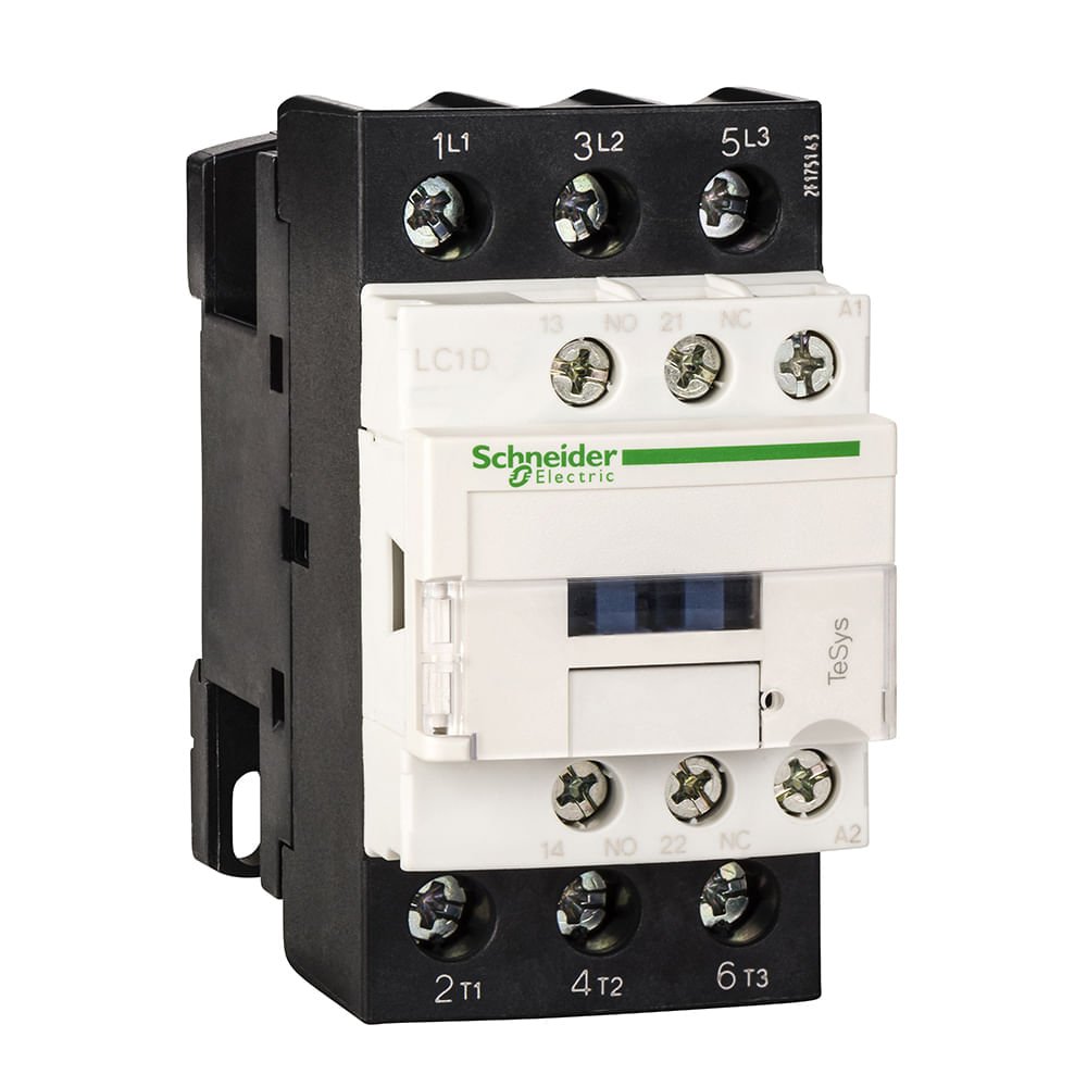 [Imagem CONTATOR TRIPOLAR 25A 1NA+1NF 110VCA LC1D25F7 SCHNEIDER]
