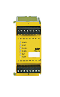 [Imagem RELE SEGURANCA 24VCC PNOZP1P24VDC2SO 773300 PILZ]