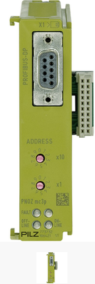 [Imagem MÓDULO COMUNICAÇÃO FIELDBUS PROFIBUS-DP 773732 PILZ]