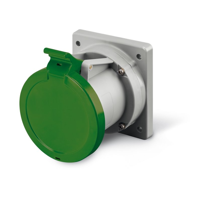 [Imagem do produto TOMADA INDUSTRIAL 2P+T IP44/IP54 63A 2H >50V 423.63632 SCAME]