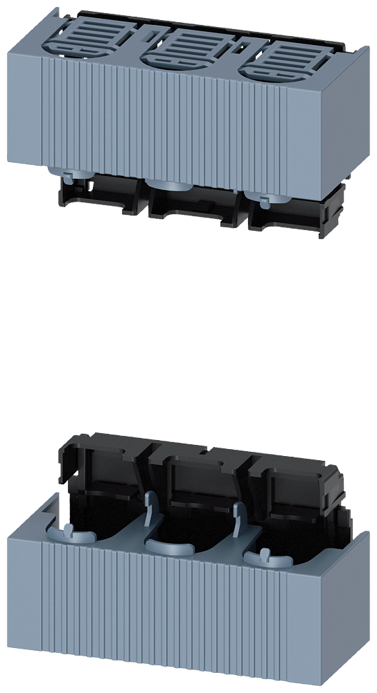 [Imagem do produto TAMPA DA CONEXÃO DO CABO COM PROTEÇÃO ANTICONTATO, PARA TAMANHO NH00 PARA MON 3NP19331CD00 SIEMENS]