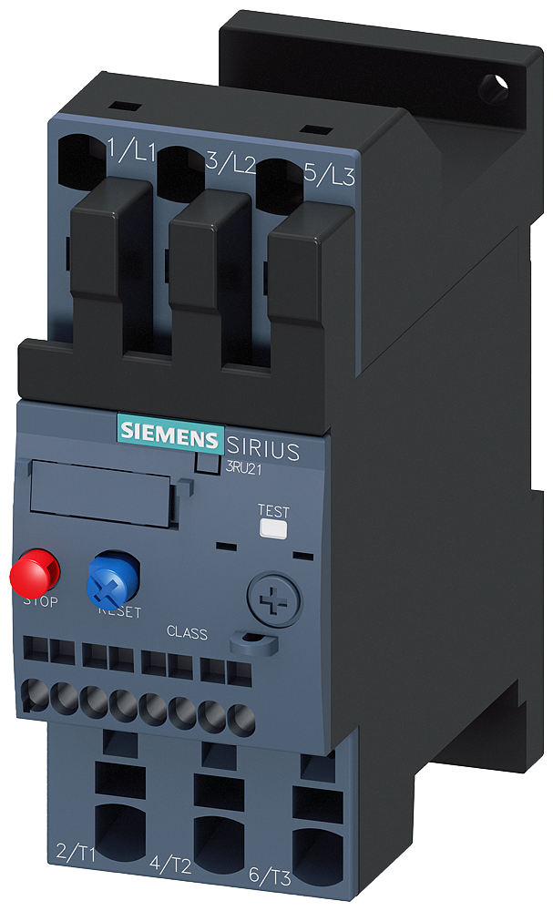RELÉ DE SOBRECARGA 34-40A PROTEÇÃO DO MOTOR S0 CLASS 10 3RU21264FC1 SIEMENS