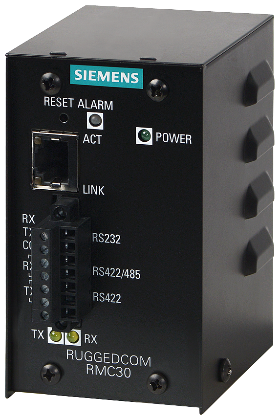 [Imagem RUGGEDCOM RMC 30 MEDIA CONVERTER 6GK60030AC230AA0 SIEMENS]