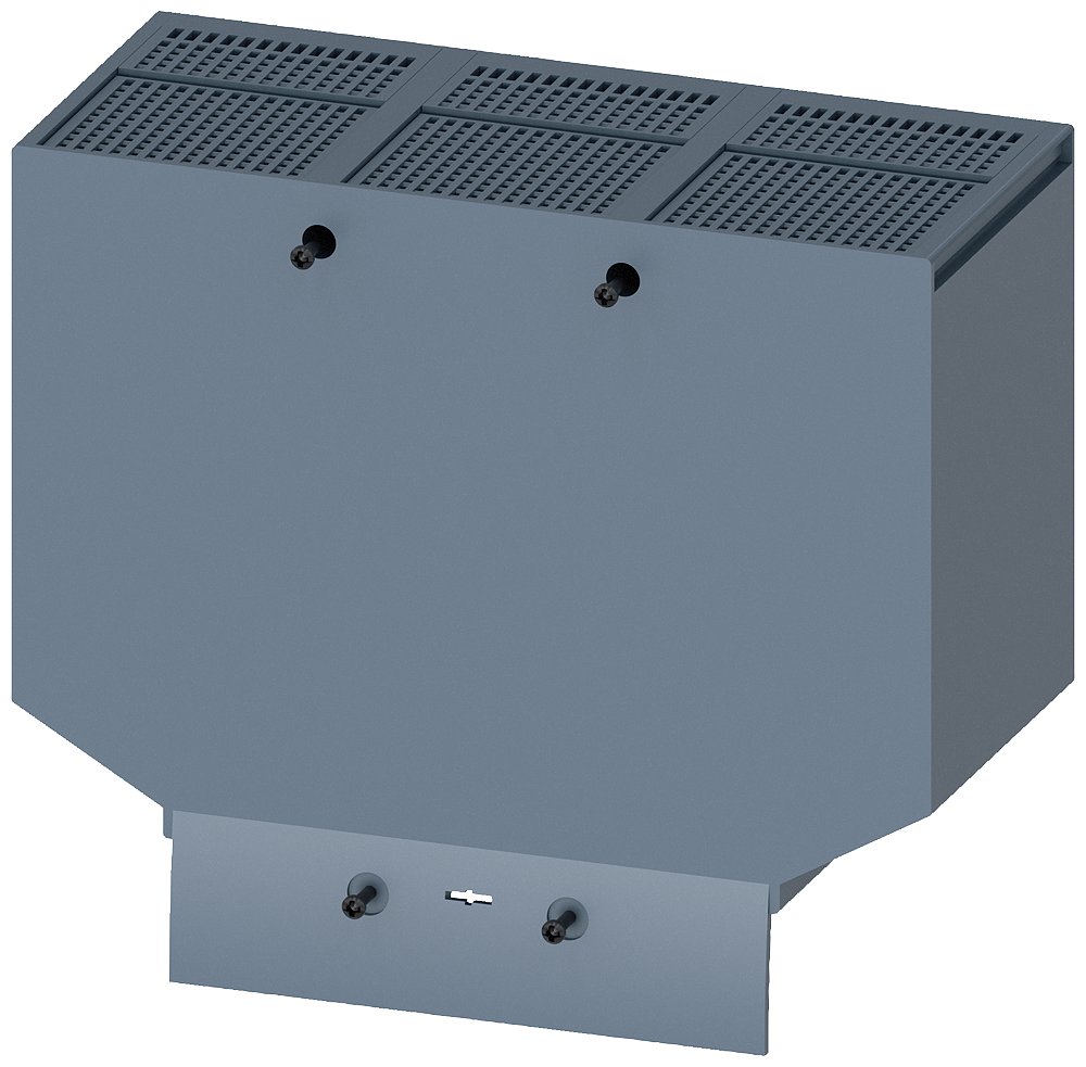 [Imagem do produto TAMPA TERMINAL TRIPOLAR PARA DISJUNTOR 3VA 3VA94010WG30 SIEMENS]