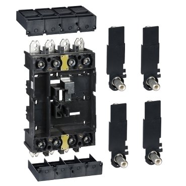 [Imagem do produto KIT BASE ENCAIXAVEL NSX400/630 4P LV432539 SCHNEIDER]