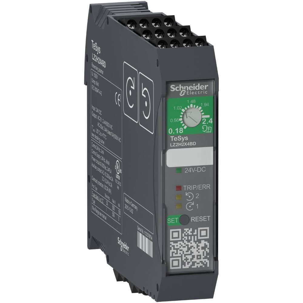 [Imagem do produto REVERSING STARTER TESYS HYBRID 3KW-400V CONTROL 24VDC SCHNEIDER]