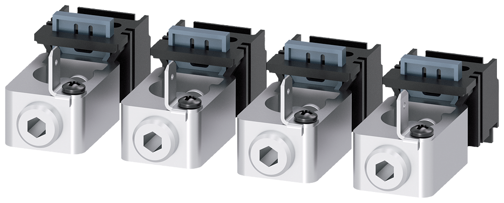 BORNE DE CONEXÃO PARA CONDUTOR CIRCULAR TA1.1 10…95 MM² COM TOMADA DE TENSÃO 3VM91140JG11 SIEMENS