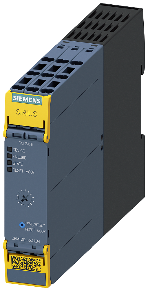 [Imagem DISPOSITIVO DE ARRANQUE DE INVERSÃO SEGURO, 1,6-7 A, DC 24 V, BORNE DE MOLA 3RM13072AA04 SIEMENS]