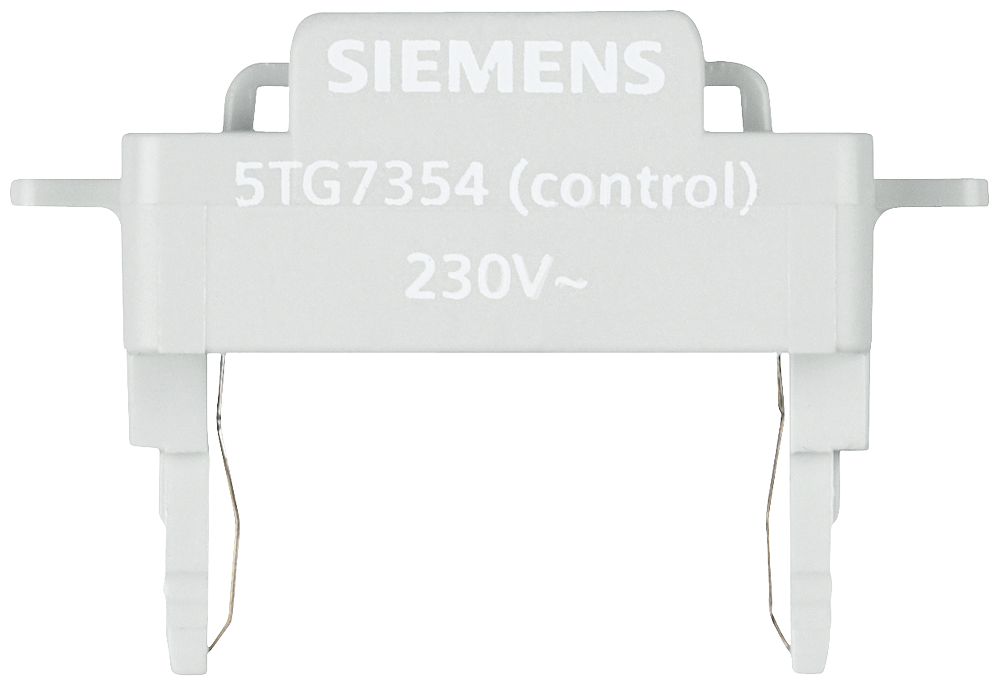 INTERRUPTOR E BOTÃO ELEMENTO LUMINOSO LED PARA FUNÇÃO DE CONTROLO 230V/ 5TG7354 SIEMENS