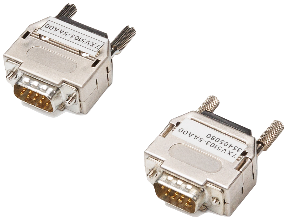 FICHA COM TERMINAÇÃO DE BUS RS485 COM RESISTÊNCIA INTERNA 220 OHM ENTRE PINO 7XV51035AA00 SIEMENS