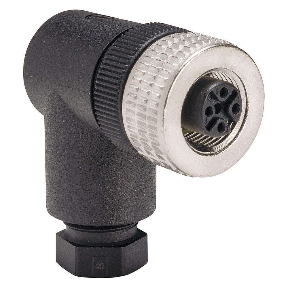 [Imagem CONECTOR M12 COTOVELO TELEMECANIQUE XZCC12FCM50B]