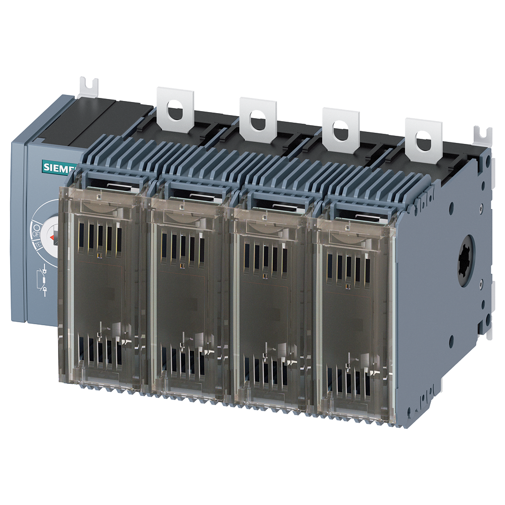 SECCIONADOR DE CORTE EM CARGA COM FUSÍVEL 125A TAM. 2 DE 4 POLOS PARA FUSÍV 3KF24124LF11 SIEMENS