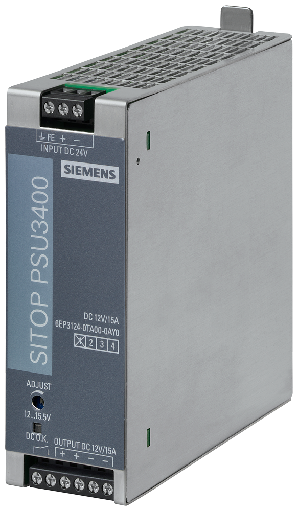 [Imagem SITOP PSU3400 12VDC / 15A 6EP31240TA000AY0 SIEMENS]