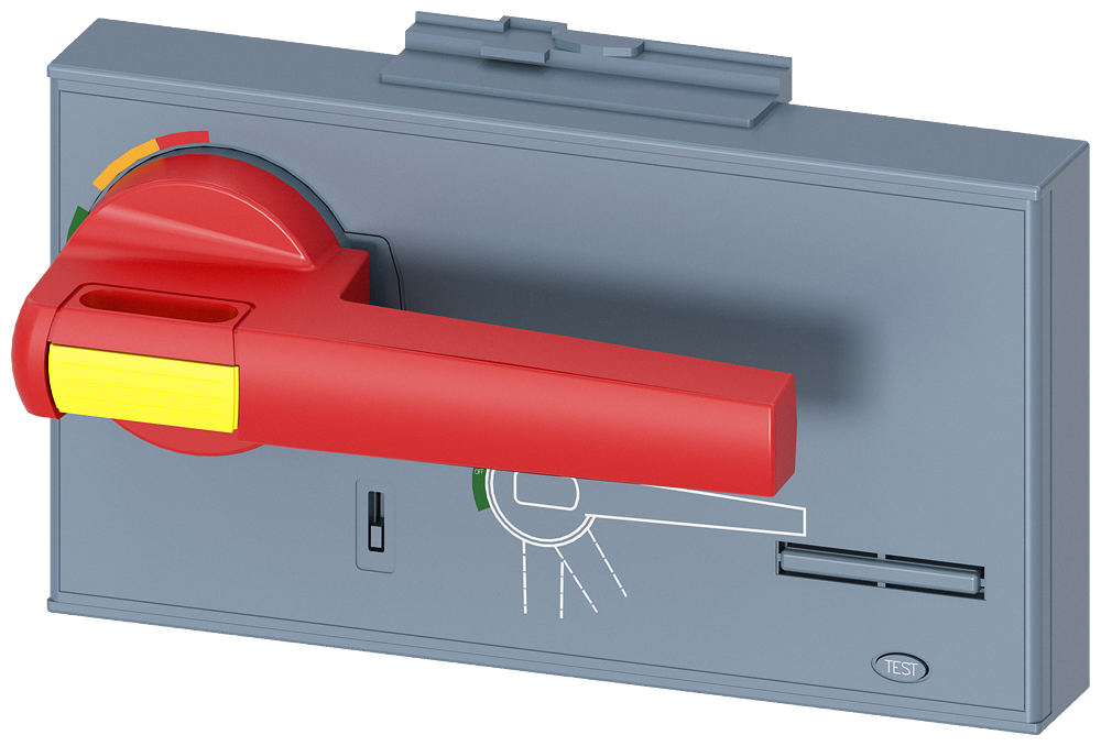 [Imagem ACIONAMENTO GIRATÓRIO FRONTAL, PARADA DE EMERGÊNCIA ACESSÓRIOS PARA DISJUNTOR 3VW97270EK15 SIEMENS]