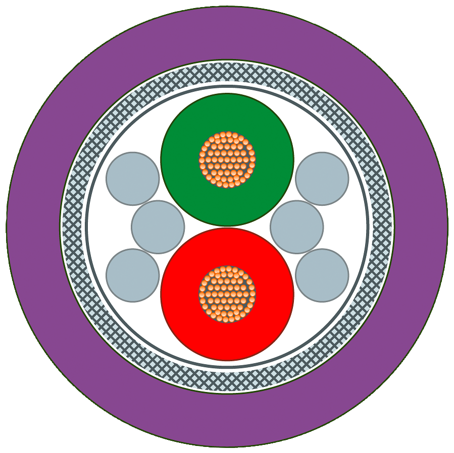 [Imagem CABO TORÇÃO PB;MERCAD.METRO;SEM HALOGÊNIO;TORÇÃO;PUR;ROBUSTO 6XV18300PH10 SIEMENS]