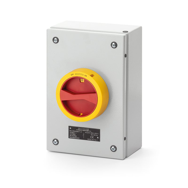 [Imagem CHAVE SECCIONADORA 250A 8P IP65 590.KEM25008 SCAME]