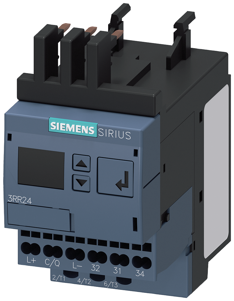 [Imagem RELÉ DE MONITORAMENTO DE CORRENTE PARA LINK IO S00 3RR24412AA40 SIEMENS]