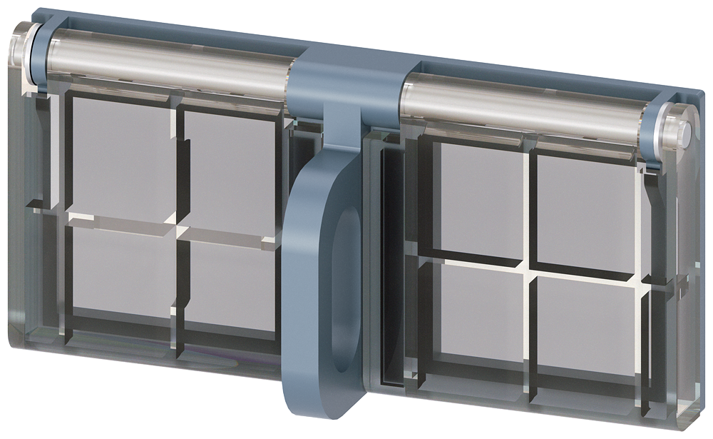 [Imagem DISP. DE BLOQUEIO, POSIÇÃO OFF, PARA CADEADOS 2 X D=8MM 3VW90110BA44 SIEMENS]