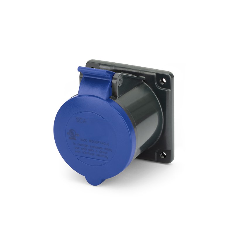 [Imagem do produto TOMADA FIXA  30A 2P 3W 6H IP44 250V SCA330R6S SCAME]