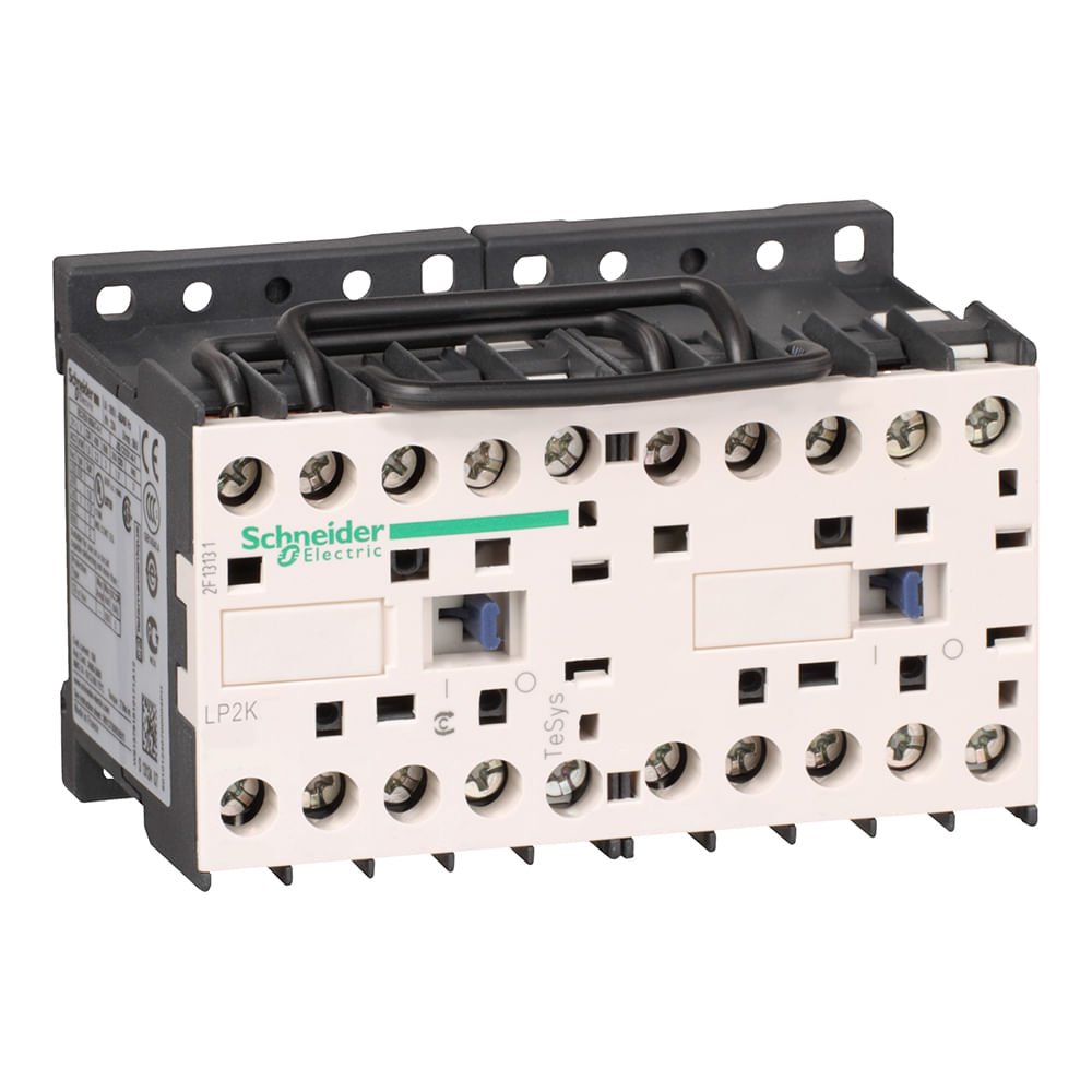[Imagem CHAVE REVERSORA TRIPOLAR TESYS K 6A 1NF 24VCC LP2K0601BD SCHNEIDER]