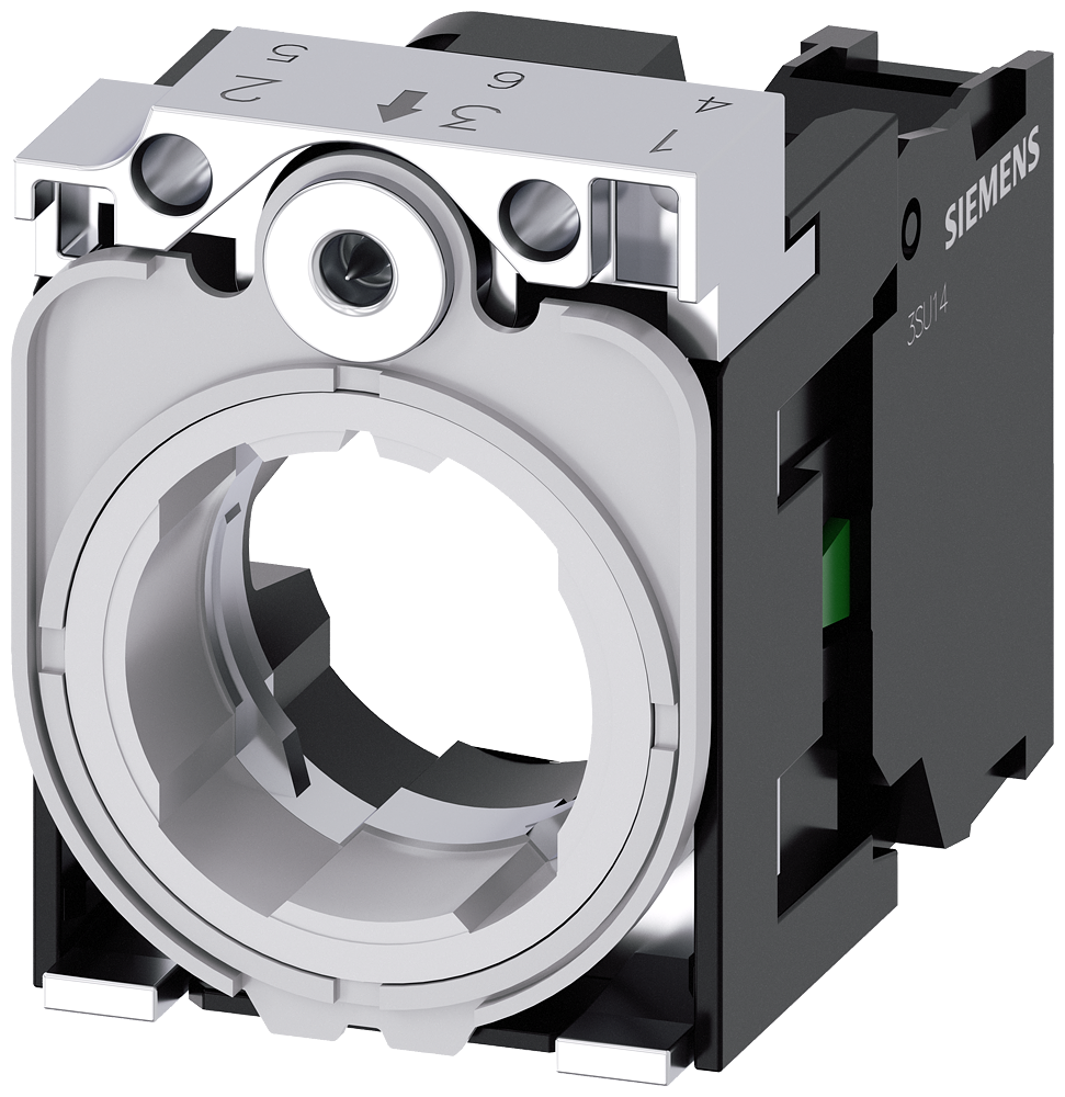 SUPORTE PARA 3 MÓDULOS METAL 1NA 3SU15101AA101BA0 SIEMENS