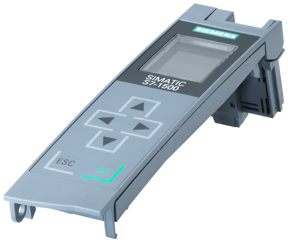 [Imagem do produto S7-1500 DISPLAY FRONTAL CPU11/12/13 6ES75911AA010AA0 SIEMENS]