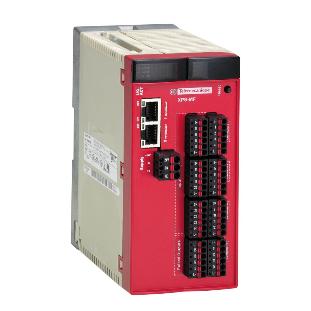 [Imagem do produto CONTROLADOR DE SEGURANÇA 24 ES DIGITAIS2 RJ45ETH XPSMF4002 SCHNEIDER]