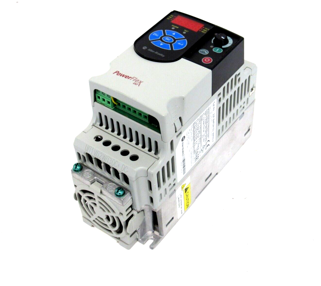 [Imagem do produto INVERSOR DE FREQUÊNCIA TRIFÁSICO 240VAC 4,2A PF4M 22FB4P2N103 ROCKWELL ALLEN BRADLEY]